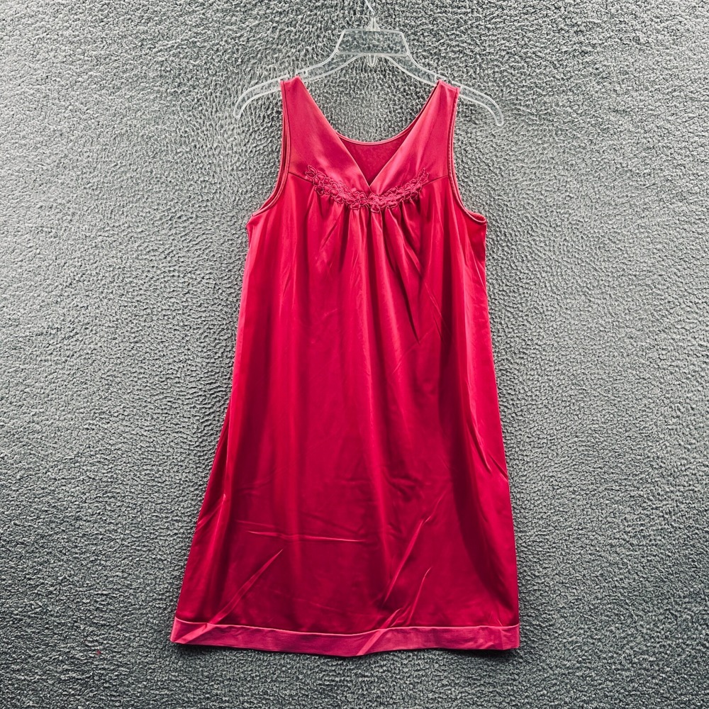 Vintage‎ Vanity Fair Womens Nightgown XS Sleeveless Petite USA Romantic Cottage